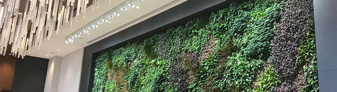 Cielux Track Lighting for TISHMAN SPEYER    LIVING WALL