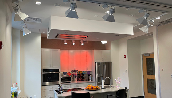 Cielux LED for Billerica TV Kitchen Studio