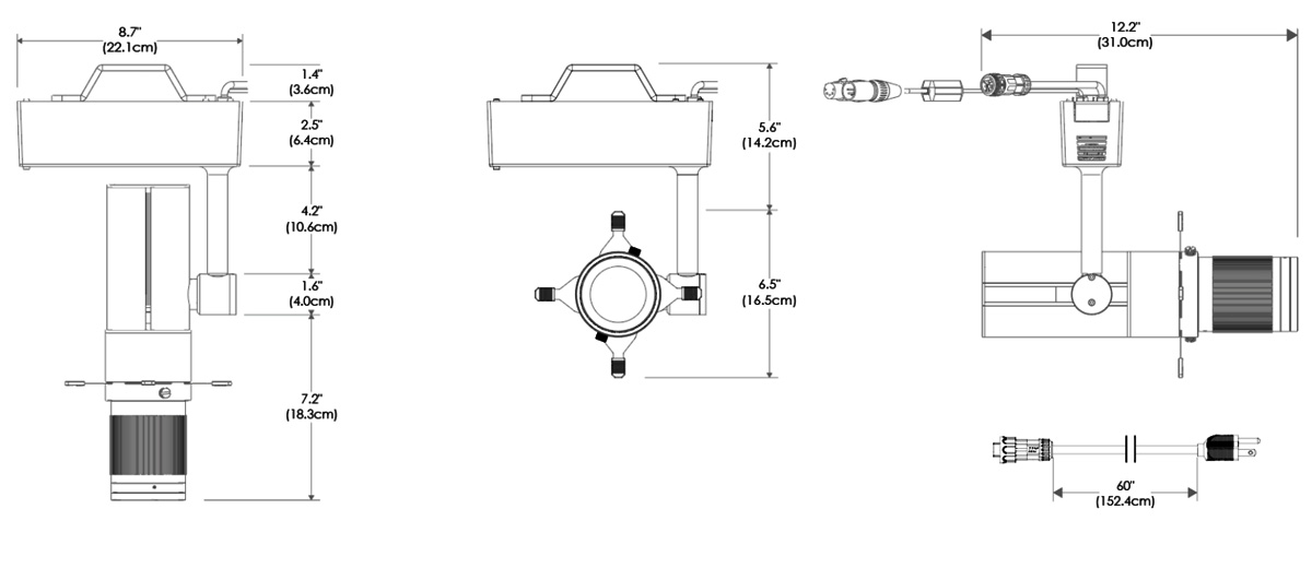 Cielux P1L Ellipsoidal Light