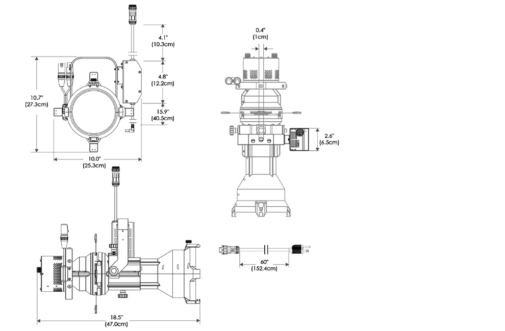 Cielux P3L Ellipsoidal Light