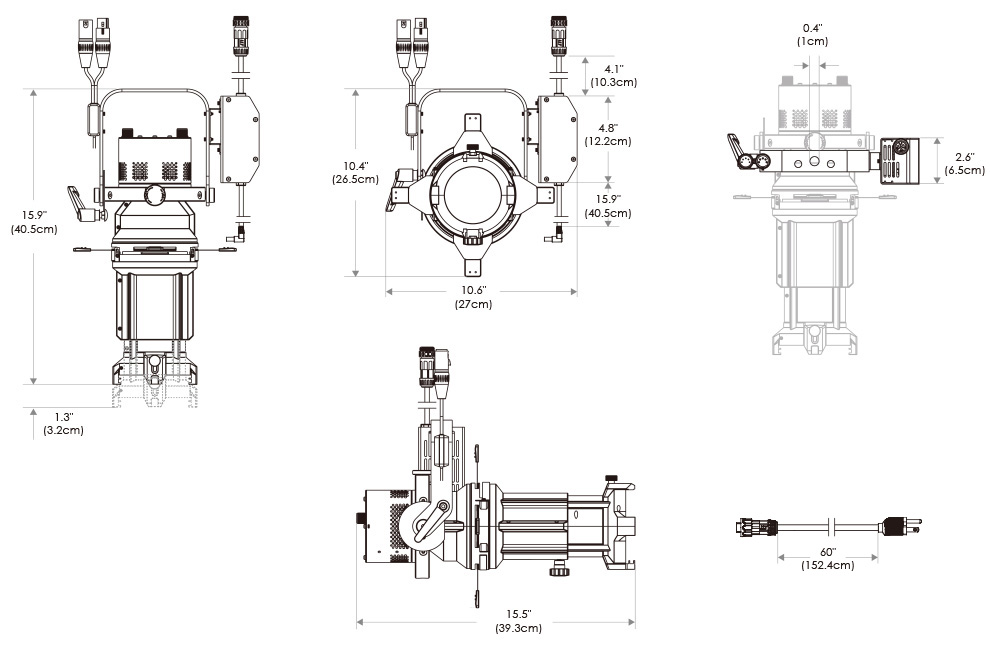 Cielux P3L Ellipsoidal Light