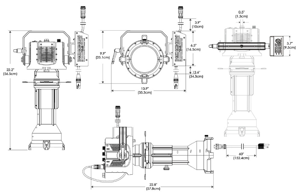 Cielux P5L Ellipsoidal Light
