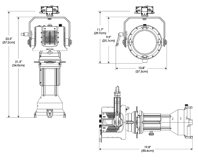 Cielux P5L Ellipsoidal Light